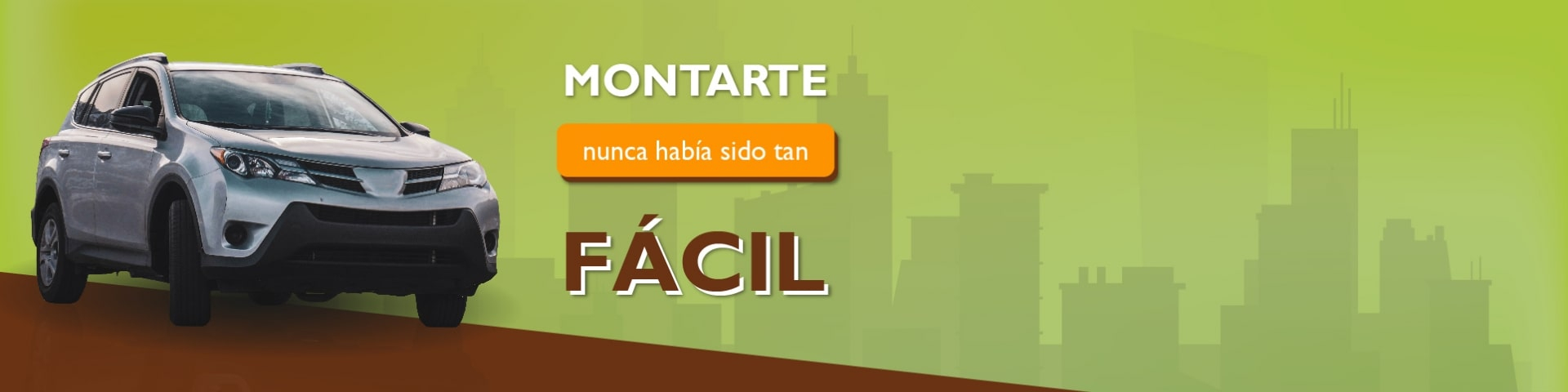 Montarte nunca habia sido tan facil