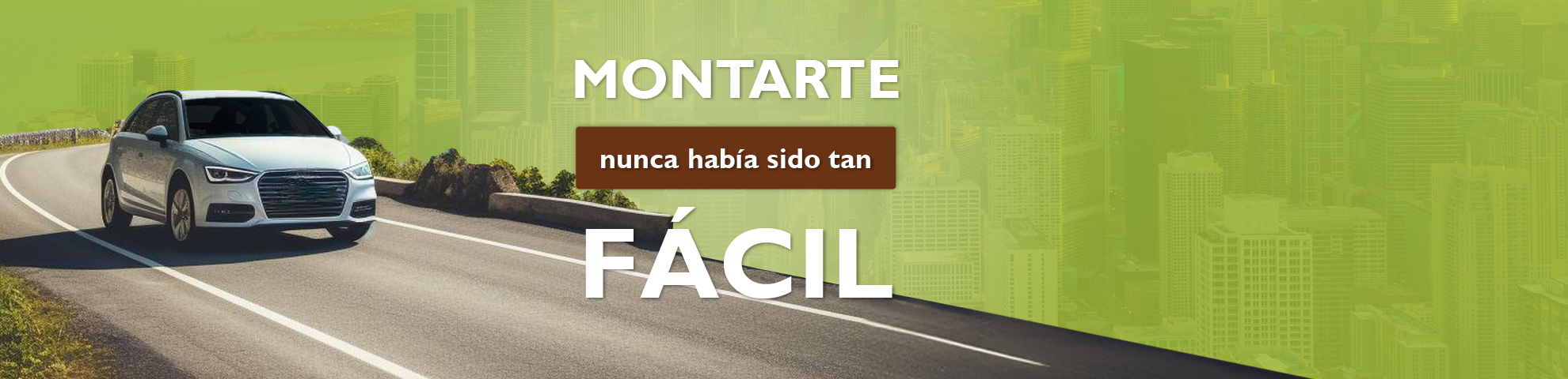 Montarte nunca habia sido tan facil